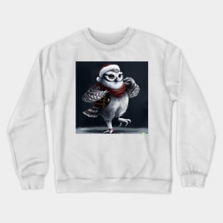 Santa Owl Crewneck Sweatshirt